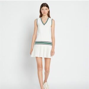 Tory Burch PERFORMANCE V-NECK TENNIS DRESS